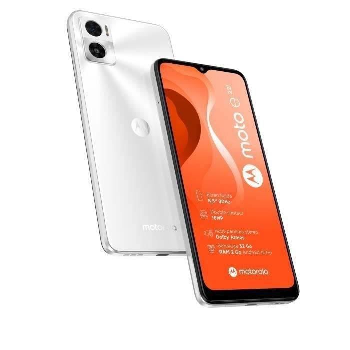 MOTOROLA E22i - 32 Go - Blanc