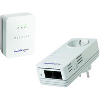 NETGEAR XWNB5602-100FRS Pack de 2 CPL 500 Mbp prise femelle, 1 port réseau 10/100