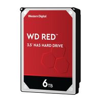 WD Red™ - Disque dur Interne NAS - 6To - 5 400 tr/min - Cache 64 MB- 3.5" (WD60EFRX)