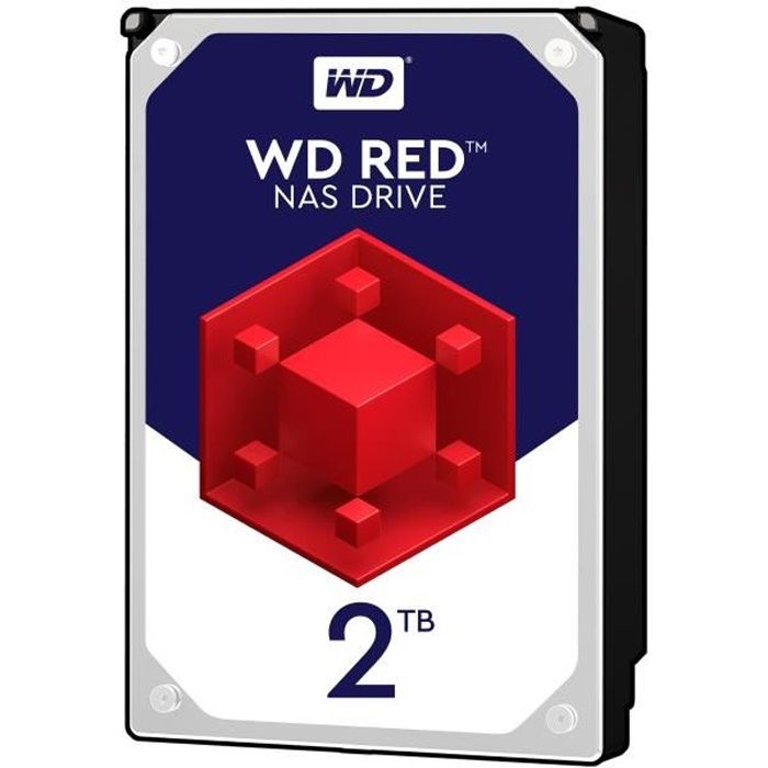 WD Red™ Disque Dur 2To 64Mo 3.5