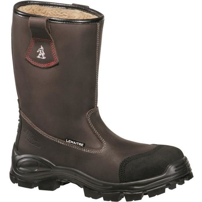 LEMAÎTRE TRAIL PU2D Bottes de sécurité fourrée Transalp S3 CI SRC spécial TP/BTP