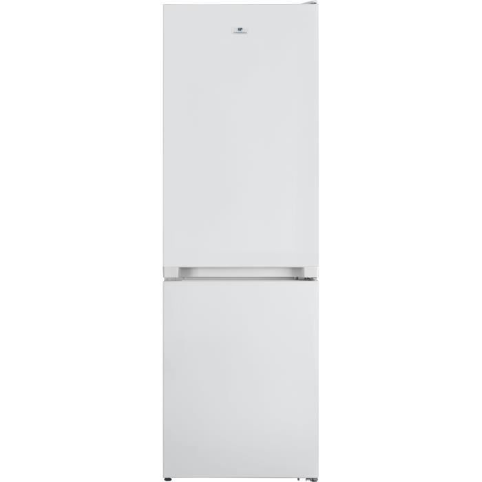 CONTINENTAL EDISON CEFC291NFWP Réfrigérateur congélateur bas 291 L Total No Frost L 59,5 cm x H 186 cm Blanc