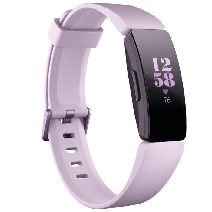 FITBIT Inspire HR - Bracelet connecté pour la forme au quotidien - Lilas