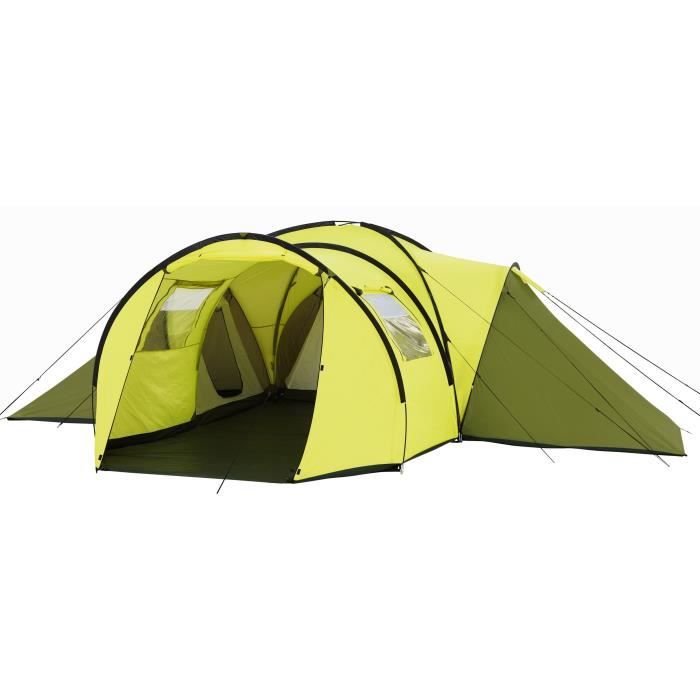 TENTE FAMILIALE 8 PERSONNES TRIGANO ZEPHYR - 3 grandes chambres - imperméabilité 3000mm