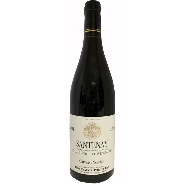 Régis Devevey Père & Fils Cuvée Prestige 2004 Santenay Premier Cru Clos Rousseau - Vin rouge de Bourgogne