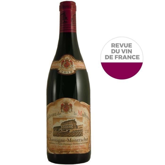 Château de la Maltroye 2012 Chassagne Montrachet - Vin rouge de Bourgogne