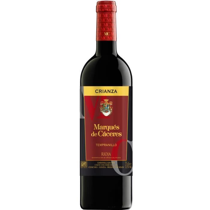 Marqués de Cáceres 2016 Crianza - Vin rouge d'Espagne