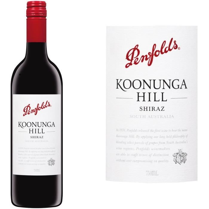 Penfolds Koonunga Hill Shiraz - Vin rouge d'Australie