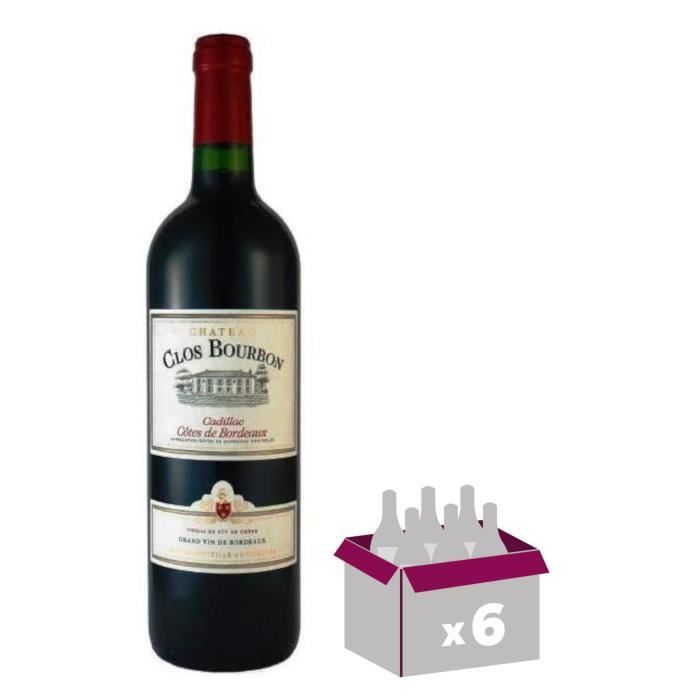 Château Clos Bourbon 2015 Cadillac Côtes de Bordeaux - Vin rouge de Bordeaux