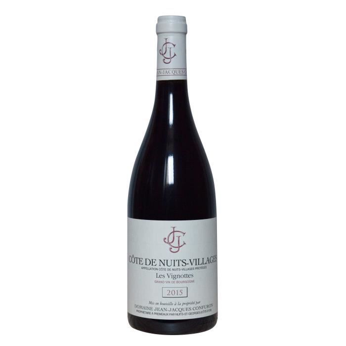 Domaine Jean-Jacques Confuron 2015 Côtes de Nuits-Villages Les Vignottes - Vin rouge de Bourgogne