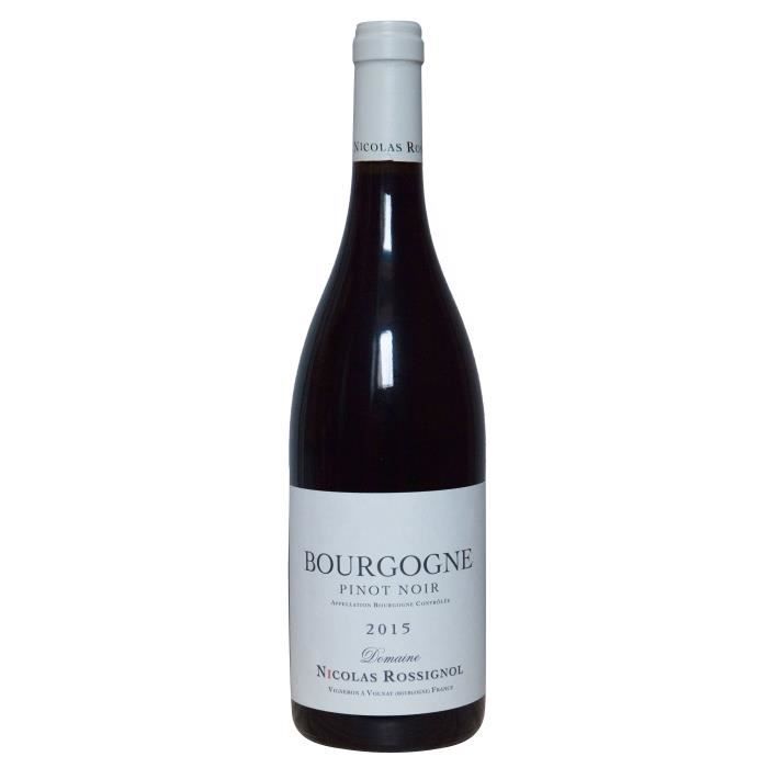 Nicolas Rossignol 2015 Bourgogne Pinot Noir - Vin rouge de Bourgogne