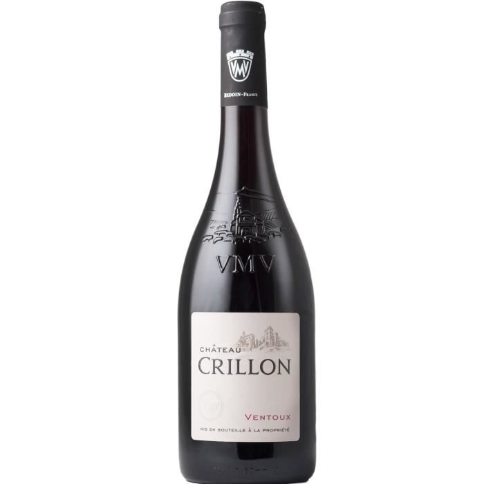 Château Crillon 2016 Ventoux - Vin rouge des Côtes du Rhône