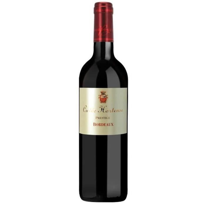 Cuvée Hortense Prestige 2018 Bordeaux - Vin rouge de Bordeaux