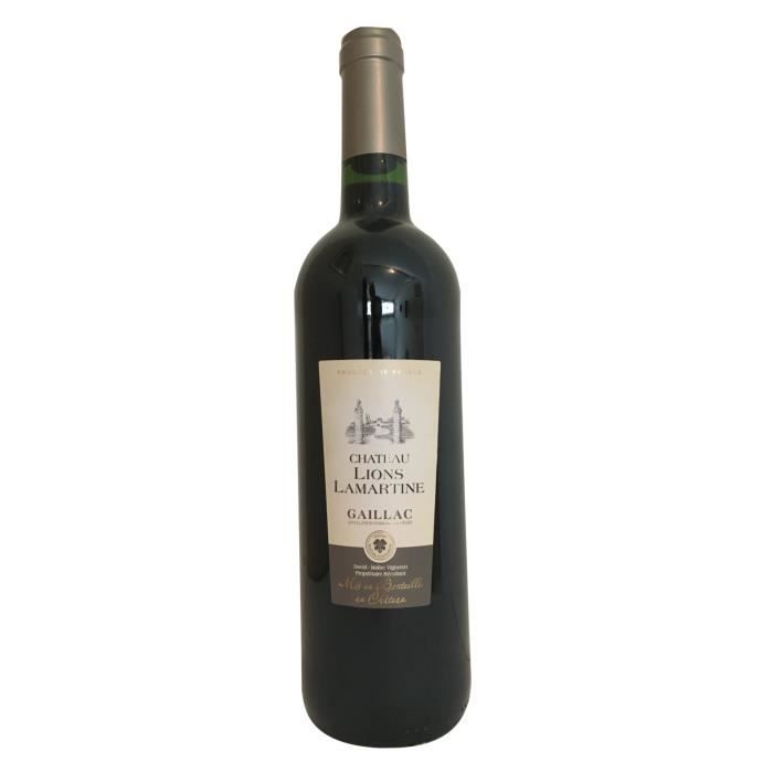 Château Lions Lamartine 2016 Gaillac - Vin rouge du Sud Ouest