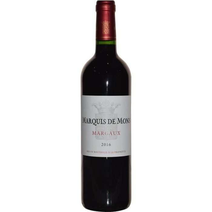 Marquis de Mons 2016 Margaux - Vin rouge de Bordeaux