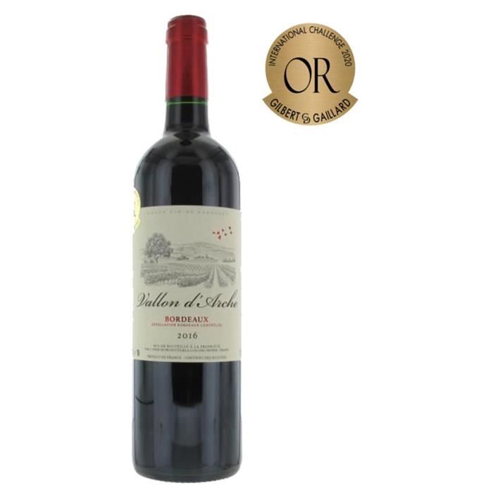 Vallon d'Arche 2016 Bordeaux - Vin rouge de Bordeaux