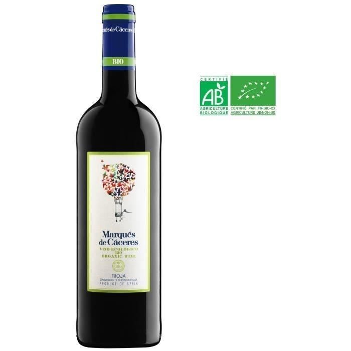 Marqués de Cáceres 2017 Rioja - Vin rouge d'Espagne - Bio
