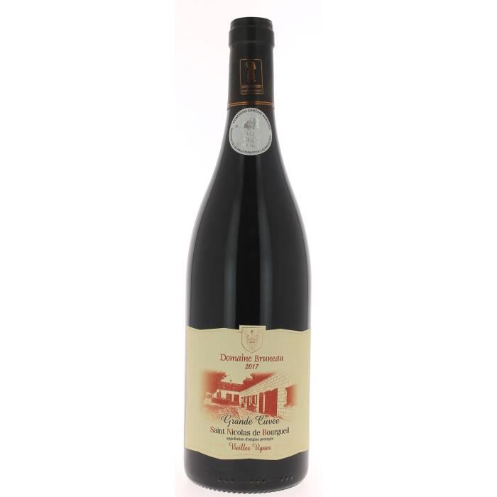 Domaine Bruneau 2018 St Nicolas de Bourgueil - Vin rouge de la Vallée de la Loire