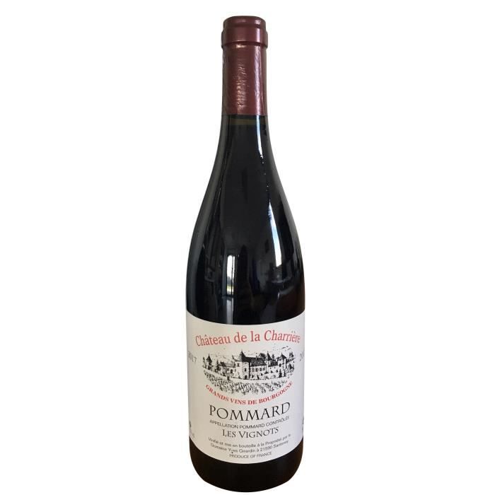 Château de la Charrière 2017 Pommard Cuvée Vignots - Vin rouge de Bourgogne
