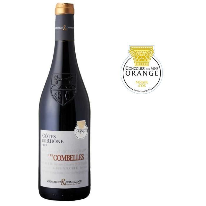 Les Combelles 2017 Côtes du Rhône - Vin rouge des Côtes du Rhône
