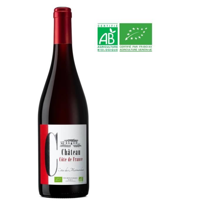 Château Côte de France Bio 2017 Cotes Du Marmandais - Vin Rouge du Sud-Ouest