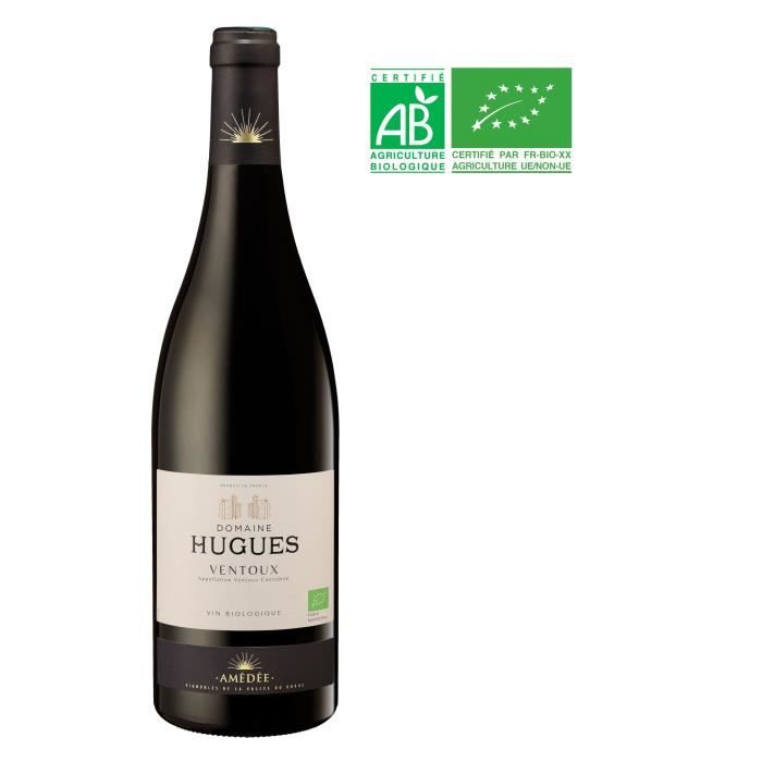 Domaine Hugues 2017 Ventoux - Vin Rouge de la Vallée du Rhône Bio