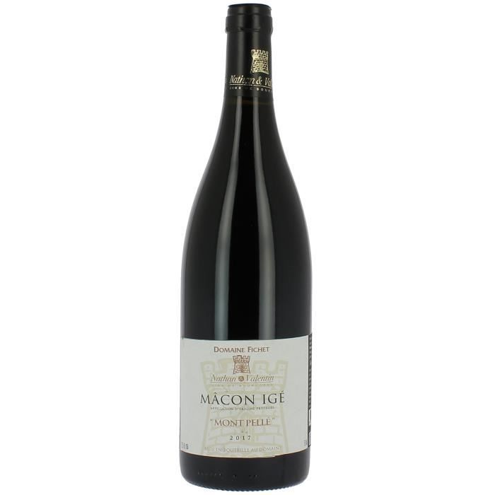 Domaine Fichet -Mont Pellé- 2017 Macon Igé - Vin rouge de Bourgogne