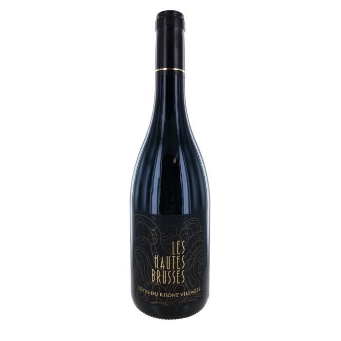 Les Hautes Brusses 2017 Côtes du Rhône Village Vin Rouge
