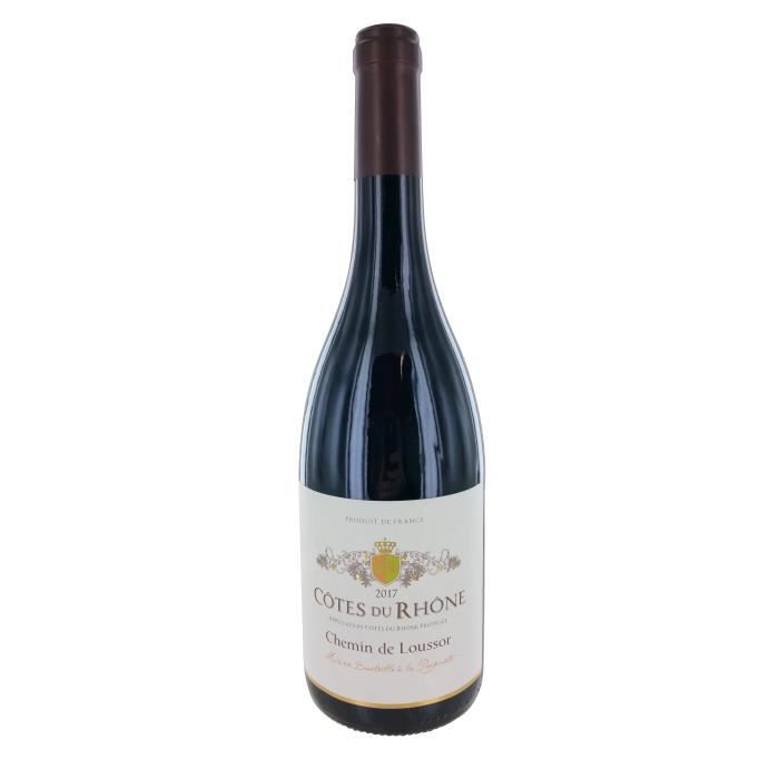Chemin De Loussor 2017 Côtes du Rhône Vin Rouge