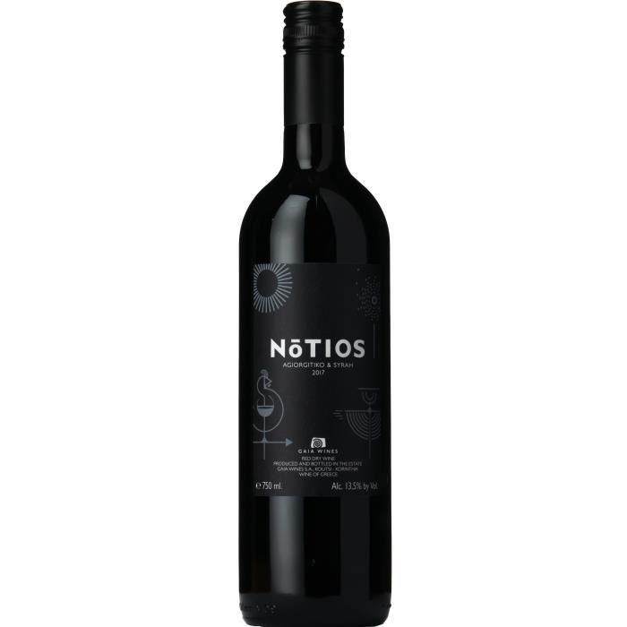Gaia Notios Agiorgitiko Syrah - Vin rouge de Grèce
