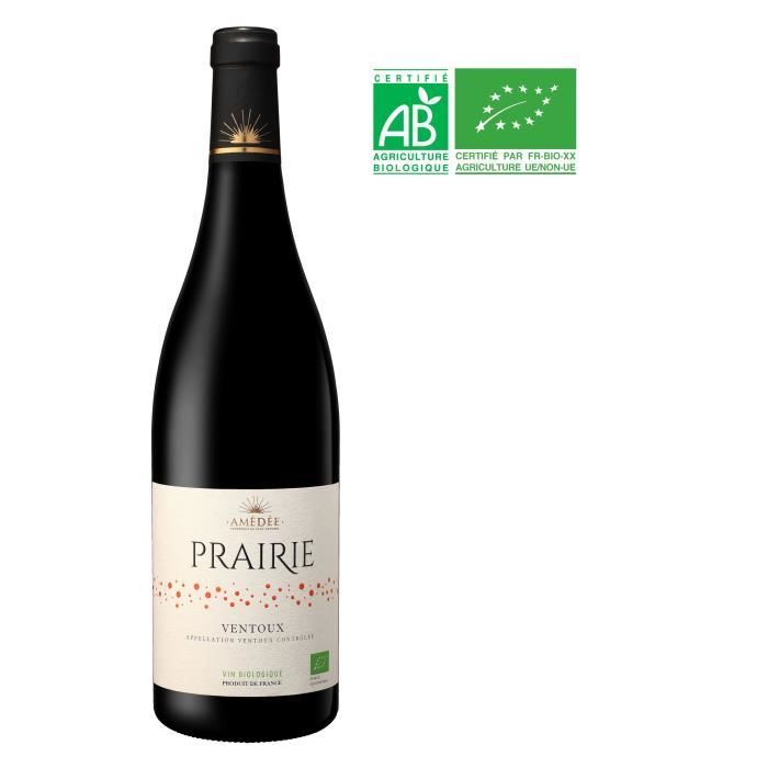 Prairie 2018 Ventoux - Vin rouge de la Vallée du Rhône Bio