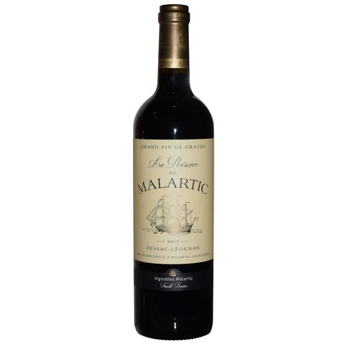 Château Malartic Lagravière 2017 Léognan - Vin rouge de Bordeaux