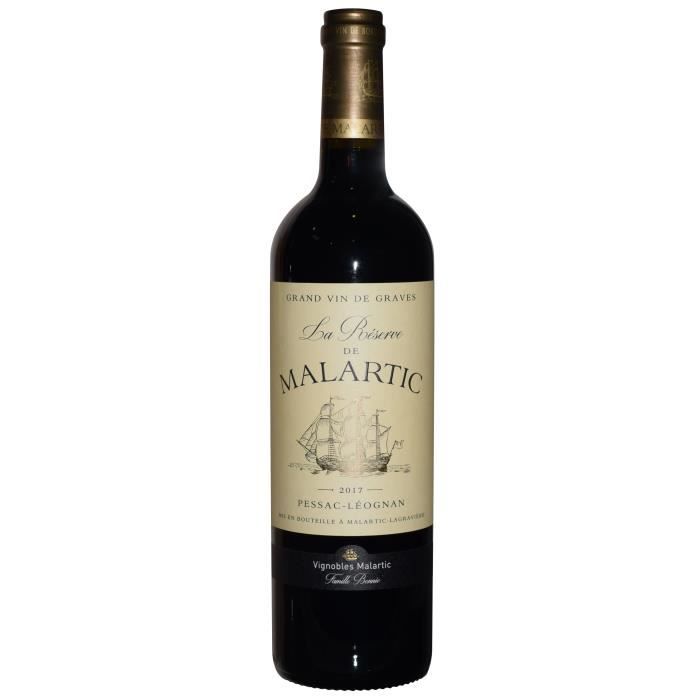 Réserve de Malartic Lagravière 2017 Léognan - Vin rouge de Bordeaux