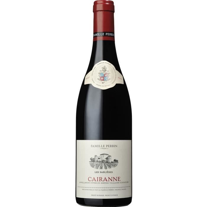Famille Perrin Les Sablières 2018 Côtes-du-Rhône Villages Cairanne - Vin rouge de la Vallée du Rhône