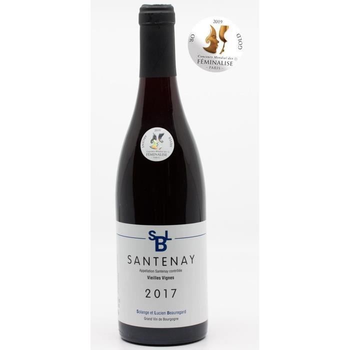 Solange et Lucien Beauregard 2017 Santenay - Vin rouge de Bourgogne