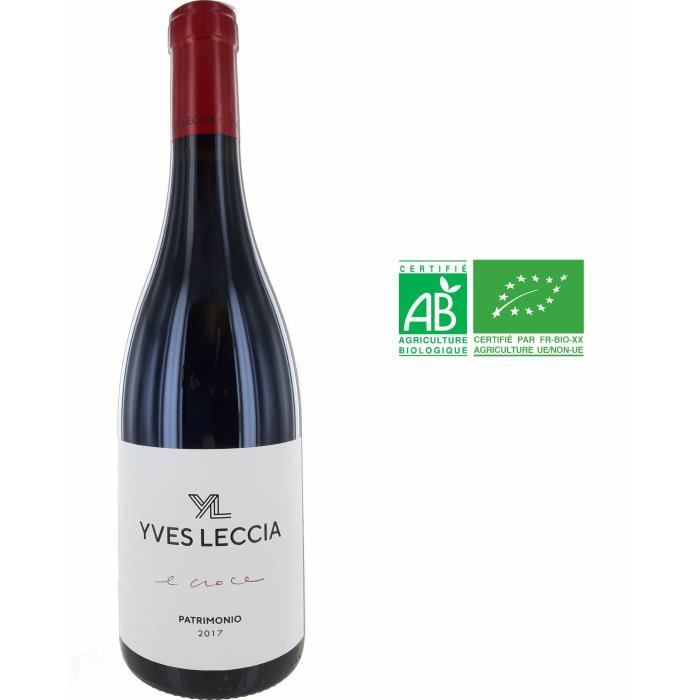 Domaine Yves Leccia E Croce 2017 Patrimonio - Vin rouge de Corse - Bio