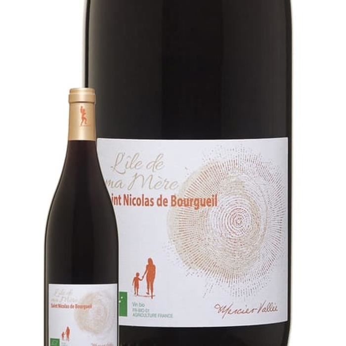 L'Ile de ma Mère 2019 Saint Nicolas de Bourgueil - Vin rouge du Val de Loire - Bio