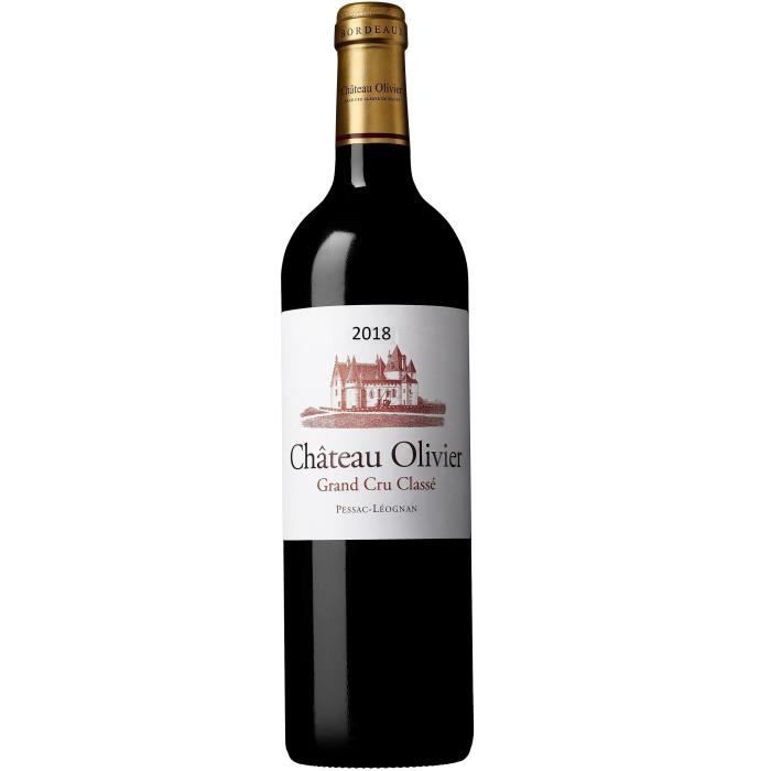 Château Olivier 2018 Péssac-Léognan - Vin rouge de Bordeaux