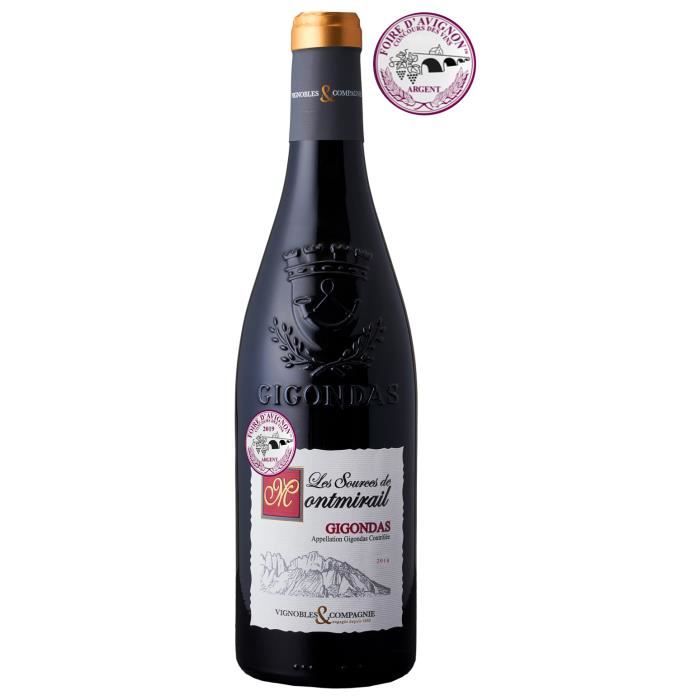 Les Sources de Montmirail 2018 Gigondas - Vin Rouge de la Vallée du Rhône