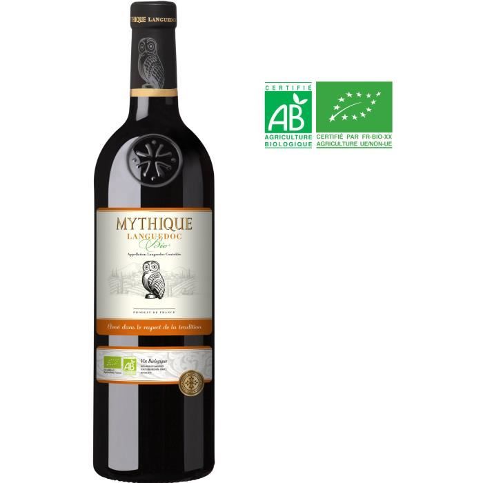 Mythique 2019 Languedoc - Vin rouge du Languedoc-Roussillon - Bio