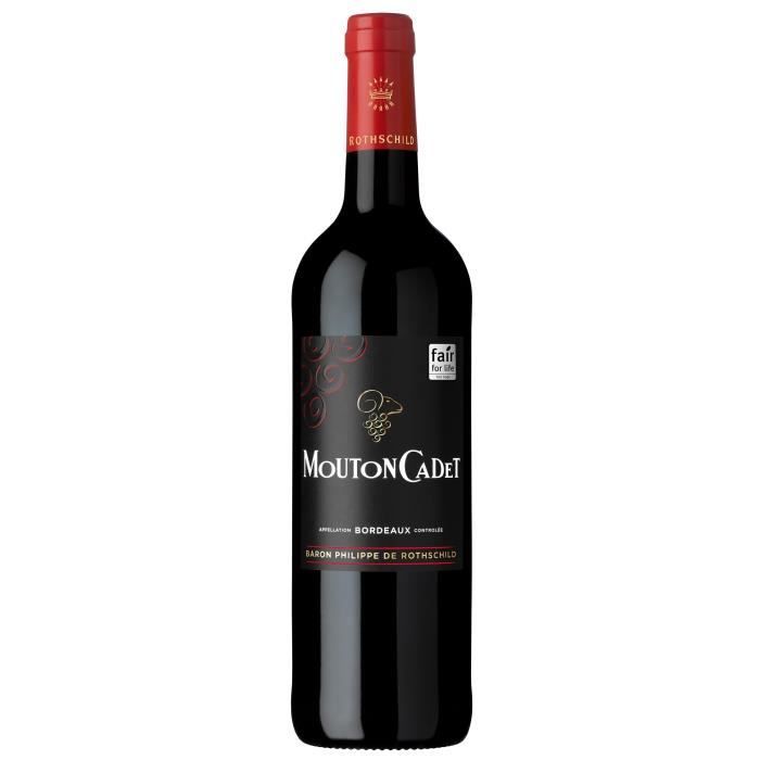 Mouton Cadet Baron Philippe de Rothschild 2019 Bordeaux - Vin rouge de Bordeaux