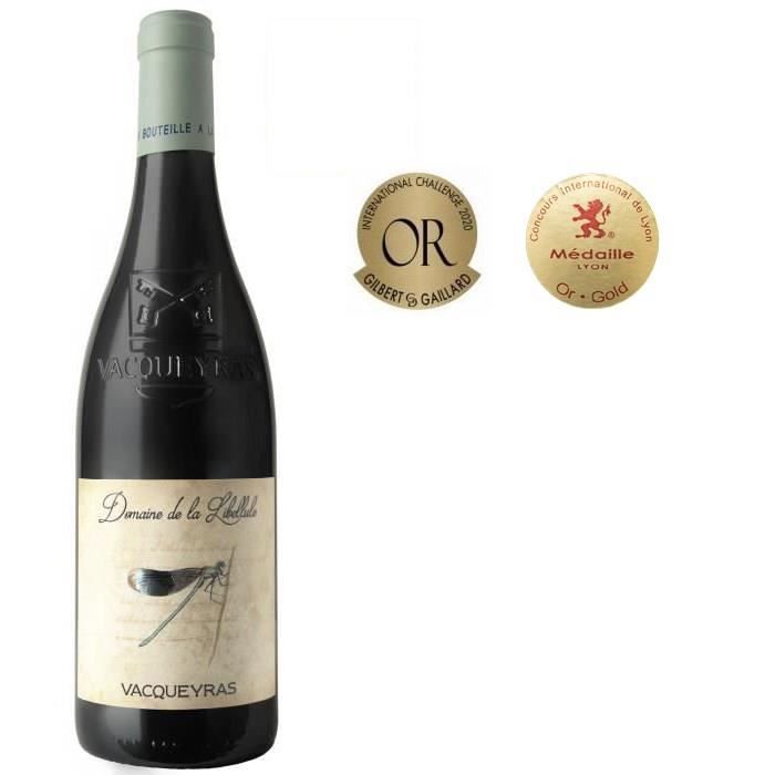 Domaine de la Libellule 2020 Vacqueyras - Vin rouge de la Vallée du Rhone