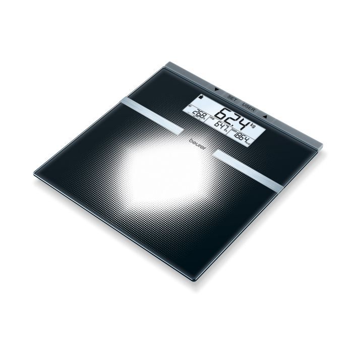 BEURER BG 21 Pèse-personne impédancemètre 180 kg 10 mémoires