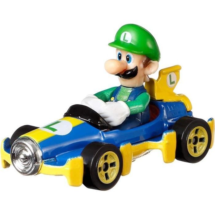 HOT WHEELS Mario Kart - Luigi - 3 ans et +