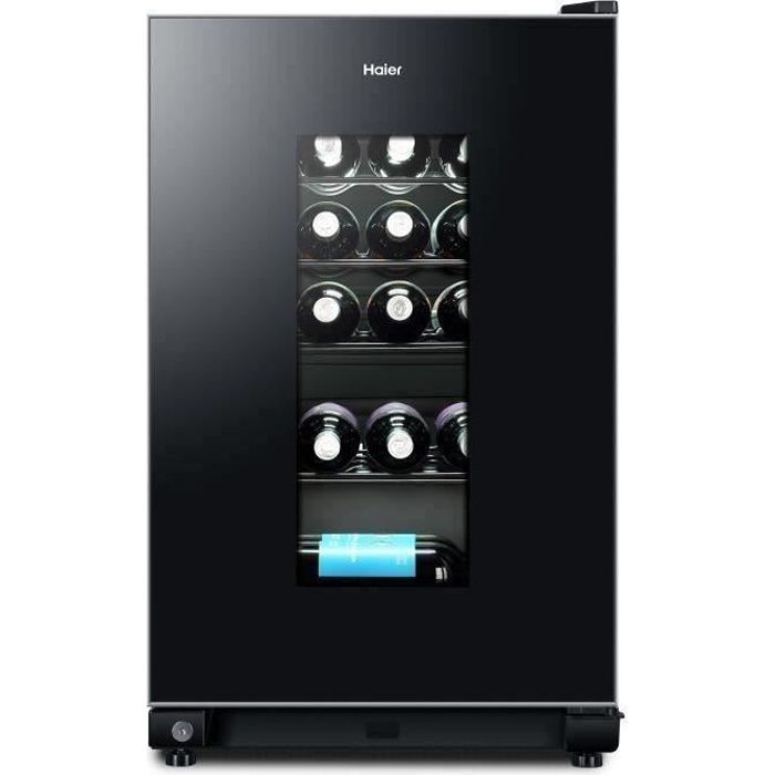 HAIER WS32GAE - Cave à vin de service - 32 bouteilles - Pose libre - L50 x H82 cm - Noir