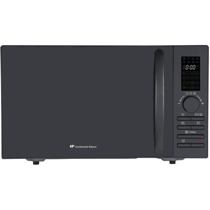 Micro-ondes Grill CONTINENTAL EDISON MO23GB Noir L48,5 x H29,3 x P40,5 cm 23L