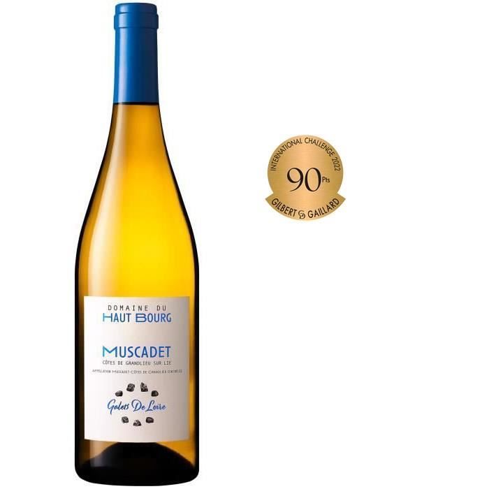 Domaine du Haut Bourg 2021 Muscadet Côtes de Grandlieu Sur Lie - Vin blanc de Loire