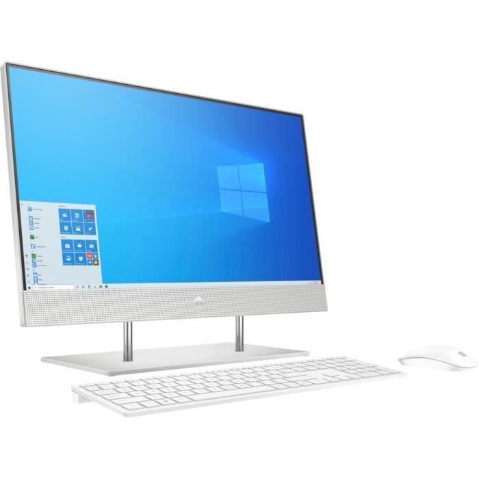 HP PC Tout en un - 24-FHD - Ryzen 5 4500U - RAM 16Go - Stockage 512Go SSD + 1To HDD - Windows 10