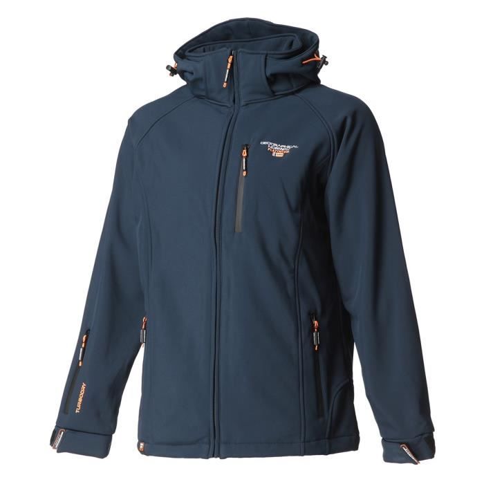 GEOGRAPHICAL NORWAY Veste Softshell Taboo Basic Ass A 009 + BS 5 - Homme - Marine