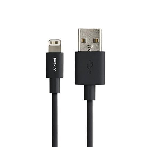 PNY C?ble Lightning de Recharge / Synchronisation Noir